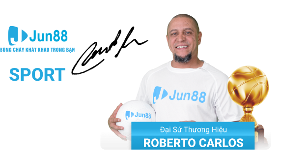 Roberto Carlos trở thành đại sứ thương hiệu toàn châu Á cho Jun88